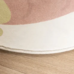 Waschbarer Kinderteppich - Berry Erdbeere Rosa