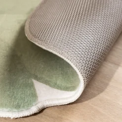 Waschbarer Kinderteppich - Berry Avocado Grün