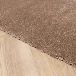 Waschbarer Teppich - Clean Braun