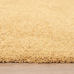 Waschbarer Teppich - Clean Ockergelb