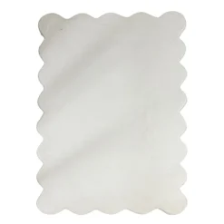 Waschbarer Teppich - Puck Weiß