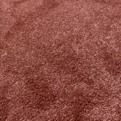 Waschbarer Teppich Rund - Clean Rosa