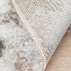 Waschbarer Teppich Rund - Misha Flow Bunt