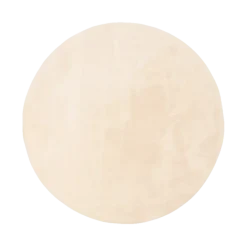 Waschbarer Teppich Rund - Vivid Beige