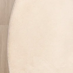 Waschbarer Teppich Rund - Vivid Beige