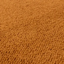 Waschbarer Teppich Rund - Vivid Terrakotta