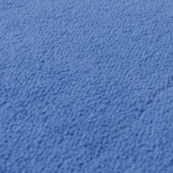 Waschbarer Teppich Rund - Vivid Blau