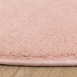 Waschbarer Teppich Rund - Vivid Rosa