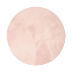 Waschbarer Teppich Rund - Vivid Rosa