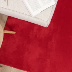 Waschbarer Teppich - Vivid Rot