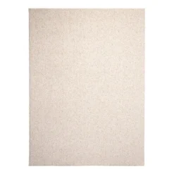 Waschbarer Wollteppich - Bruno Creme Weiß