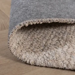 Waschbarer Wollteppich - Bruno Beige Creme