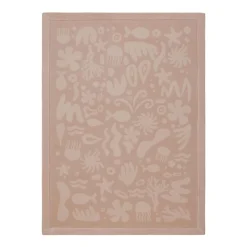 Waschbare Spielmatte Baby - Flo Rosa