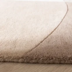 Wollteppich Abstrakt - Clarice Creme Beige