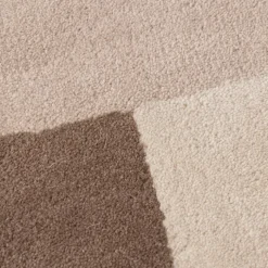 Wollteppich Abstrakt - Jules Creme Taupe