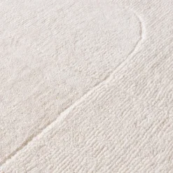 Wollteppich - Giselle Abstrakt Weiß
