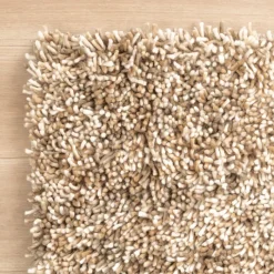 Wollteppich Hochflor - Elin Beige