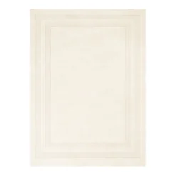 Wollteppich - Judith Border Creme