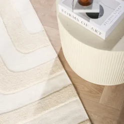 Wollteppich - Judith Lines Creme