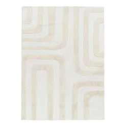 Wollteppich - Judith Lines Creme