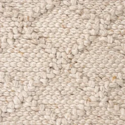 Wollteppich - Knit Beige