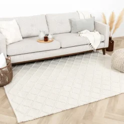 Wollteppich - Knit Creme