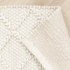 Wollteppich - Knit Creme
