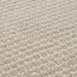 Wollteppich Organisch - Bliss Creme Weiß