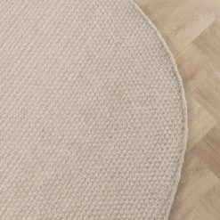 Wollteppich Organisch - Bliss Creme Weiß