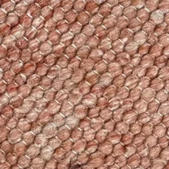 Wollteppich Rund - Feline Terracotta