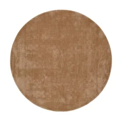 Wollteppich rund - Leone Taupe