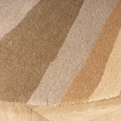 Wollteppich Rund - Liora Beige