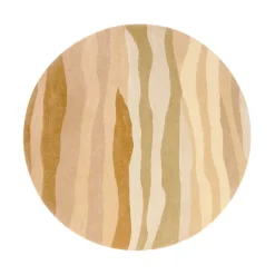 Wollteppich Rund - Liora Beige