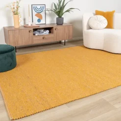 Wollteppich - Wise Gelb Orange 378